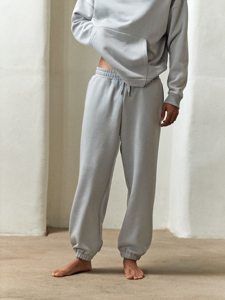 Grey Cuffed EDIT Joggers - Image 1 of 8