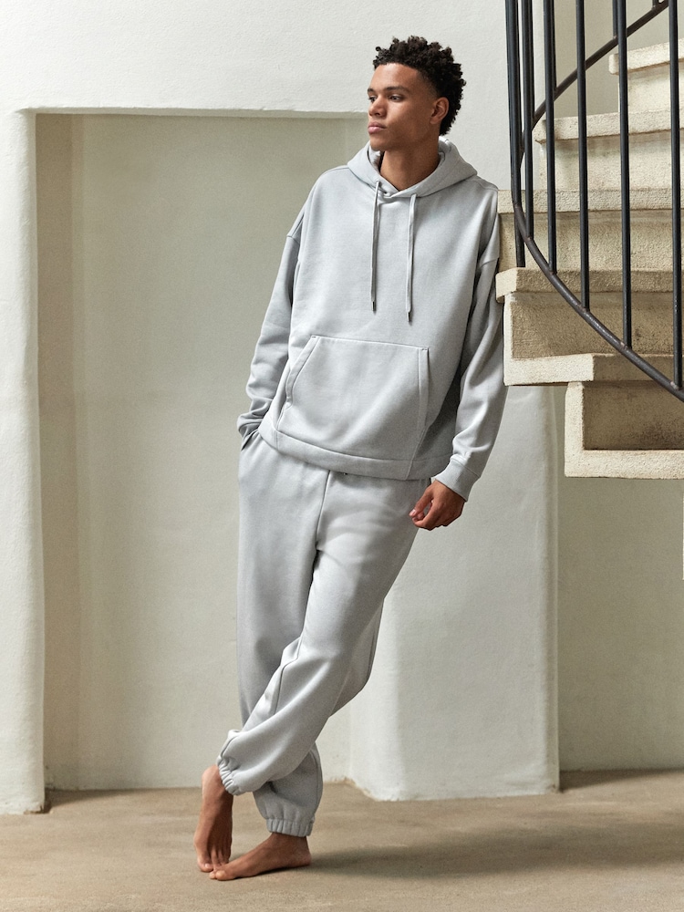 Grey Cuffed EDIT Joggers - Image 2 of 8
