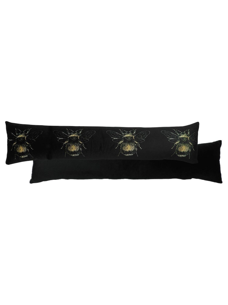 Evans Lichfield Black Gold Bee Draught Excluder - Image 1 of 1