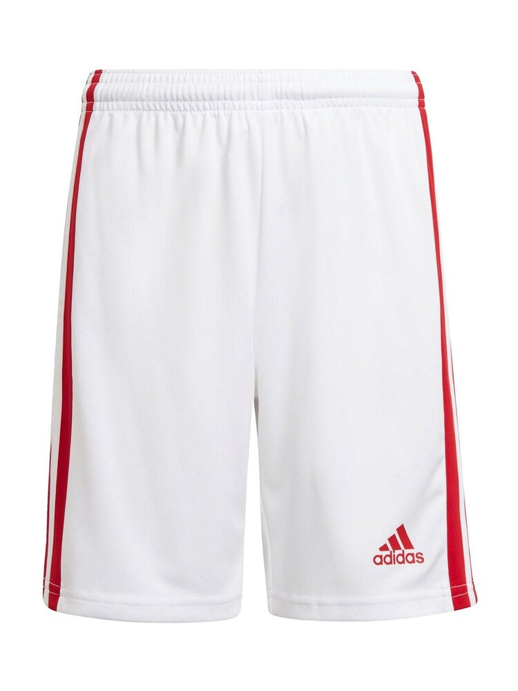 adidas White/Blue/Red Squadra 21 Shorts - Image 2 of 5