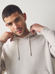 Neutral Check Check Hoodie Pyjamas Set - Image 3 of 11