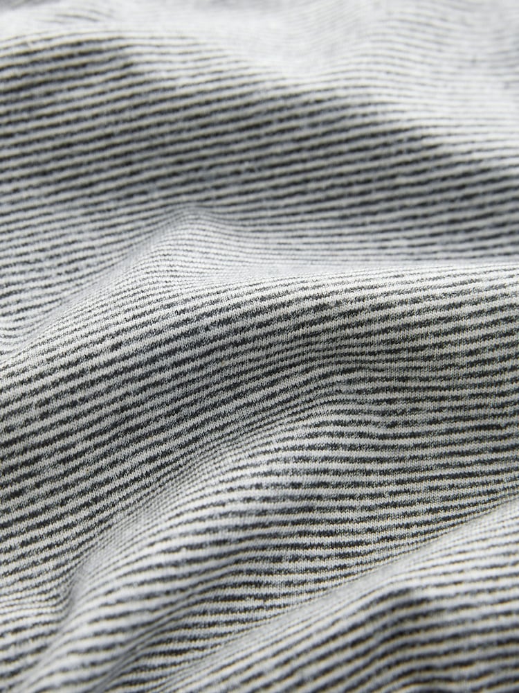 Gris antracita - Bajo ajustado - Pijama de punto - Imagen 9 de 9