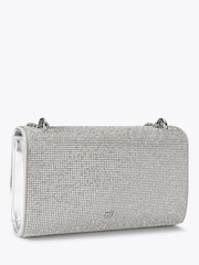 Miss KG Silver Adina Embellished Clutch Bag - Image 3 of 4