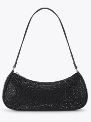 Miss KG Black Autumn Embellished Scoop Shoulder Bag - Image 1 of 4