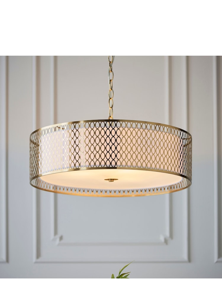 Gallery Home Gold Pendant Keela Ceiling Light - Image 1 of 3