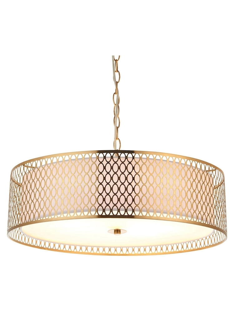 Gallery Home Gold Pendant Keela Ceiling Light - Image 2 of 3