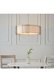 Gallery Home Gold Pendant Keela Ceiling Light - Image 3 of 3