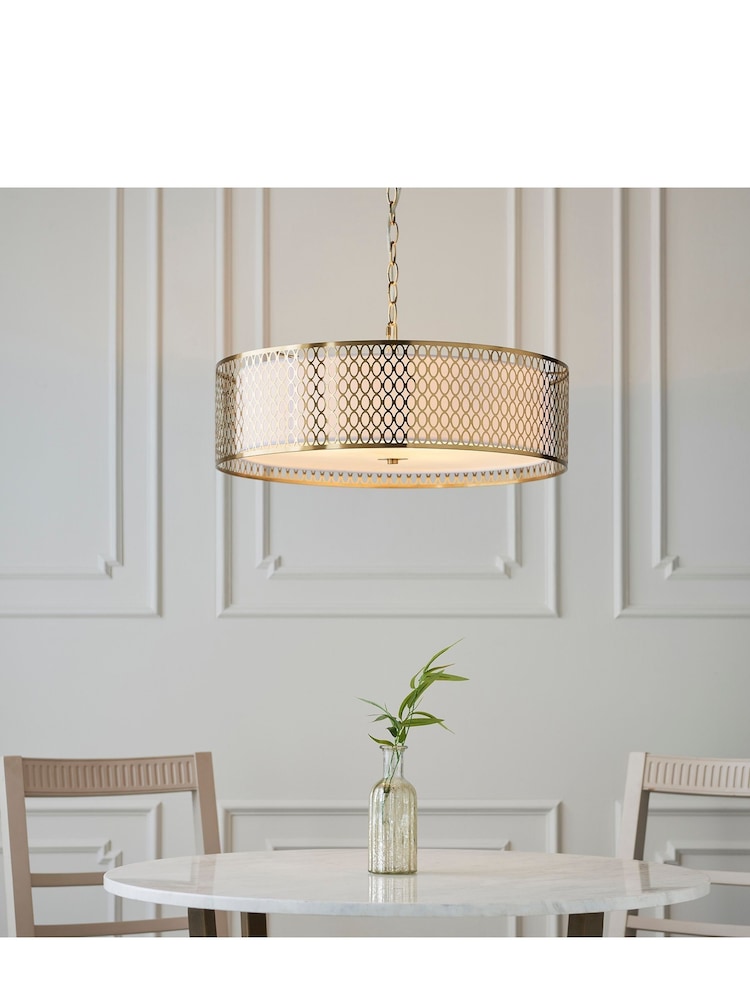Gallery Home Gold Pendant Keela Ceiling Light - Image 3 of 3