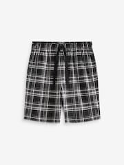 Slate Grey Check Motionflex Cosy Short Pyjamas Set - Image 9 of 11