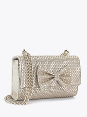 Miss KG Gold Tilly Bow Embellished Clutch Bag - Image 2 of 4