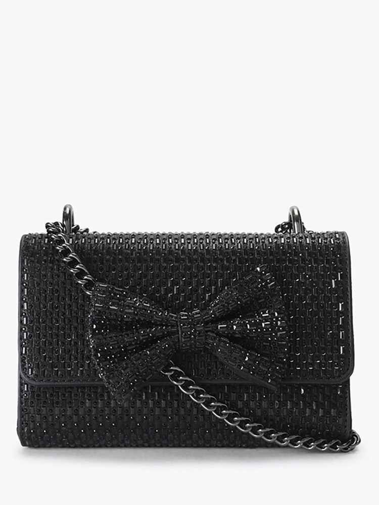 Noir - Pochette Miss KG Tilly Nœud ornée - Image 1 sur 4