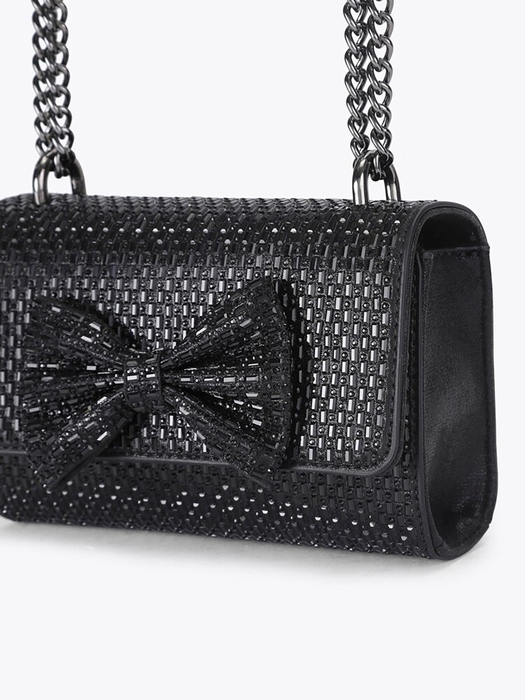 Noir - Pochette Miss KG Tilly Nœud ornée - Image 4 sur 4