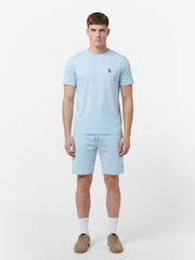 Luke 1977 Blue Traff Sky Blue T-Shirt and Short Set - Image 1 of 6