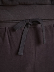 Black Thermal Long Sleeve Pyjamas Hoodie Set - Image 7 of 12