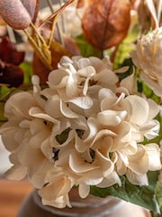 Gallery Home Brown Ida Rustic Hydrangea Faux Floral Arrangement - Image 2 of 4