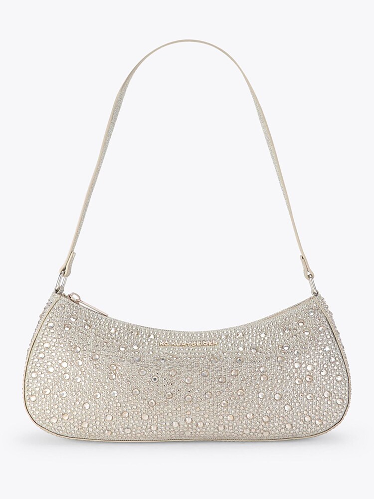 Miss KG Gold Autumn Embellished Scoop Shoulder Bag - Image 1 of 4