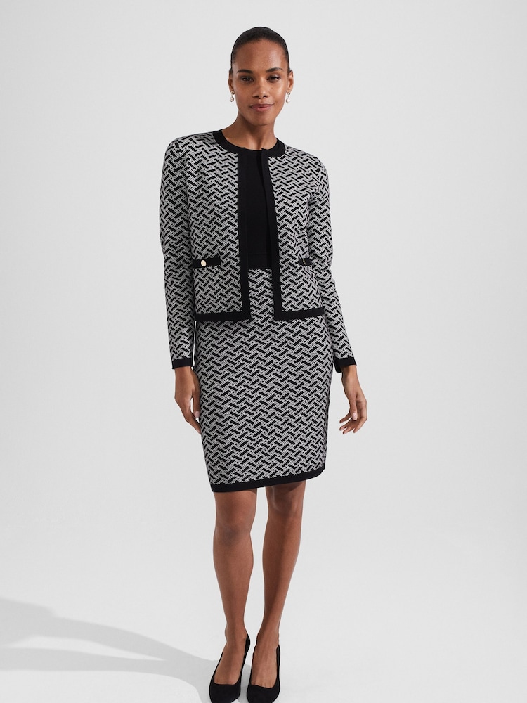 Hobbs Black Petite Perrie Dress - Image 1 of 4