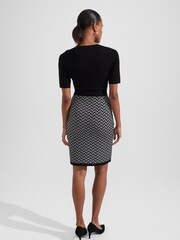 Hobbs Black Petite Perrie Dress - Image 2 of 4