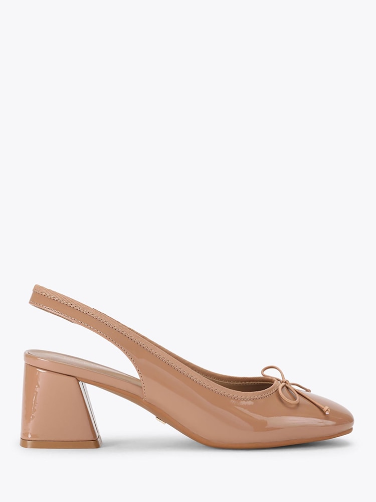 KG Kurt Geiger Axis Court Slingback Heeled Shoes - 5суретінің 1 суреті