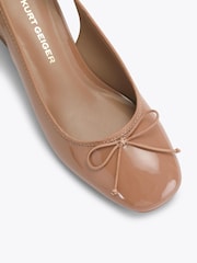KG Kurt Geiger Axis Court Slingback Heeled Shoes - 5суретінің 5 суреті