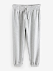 Sage Green/Grey EDIT Textured Modal Blend Pyjama Set - Image 9 of 11