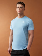 The North Face Blue Mens Redbox Short Sleeve T-Shirt - Image 1 of 6