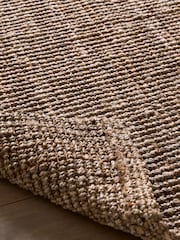 Laura Ashley Natural Gold Natural Hand Woven Jute Rug - Image 4 of 4