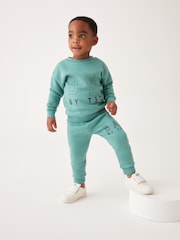 Baker by Ted Baker Letter Sweatshirt and Joggers Set - Image 4 of 12