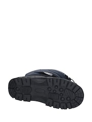 Cotswold Blue Icicle Toggle Lace Waterproof Christmas Snow Boots - Image 4 of 4
