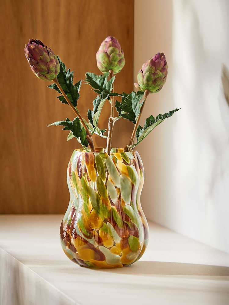 Purple Artichoke Stems Set of 2 - Image 1 of 3