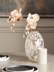 Set of 2 Gold Metallic Orchid Stems - Image 1 of 4