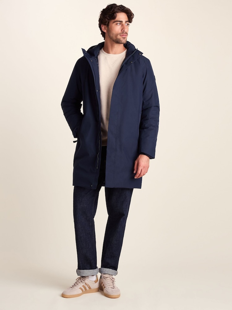 Tog 24 Blue Harris Waterproof Insulated Parka Jacket - Image 1 of 7 Tog 24 Blue Harris Waterproof Insulated Parka Jacket - Image 1 of 7