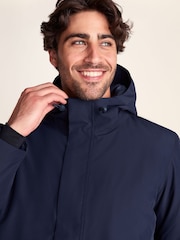Tog 24 Blue Harris Waterproof Insulated Parka Jacket - Image 5 of 7