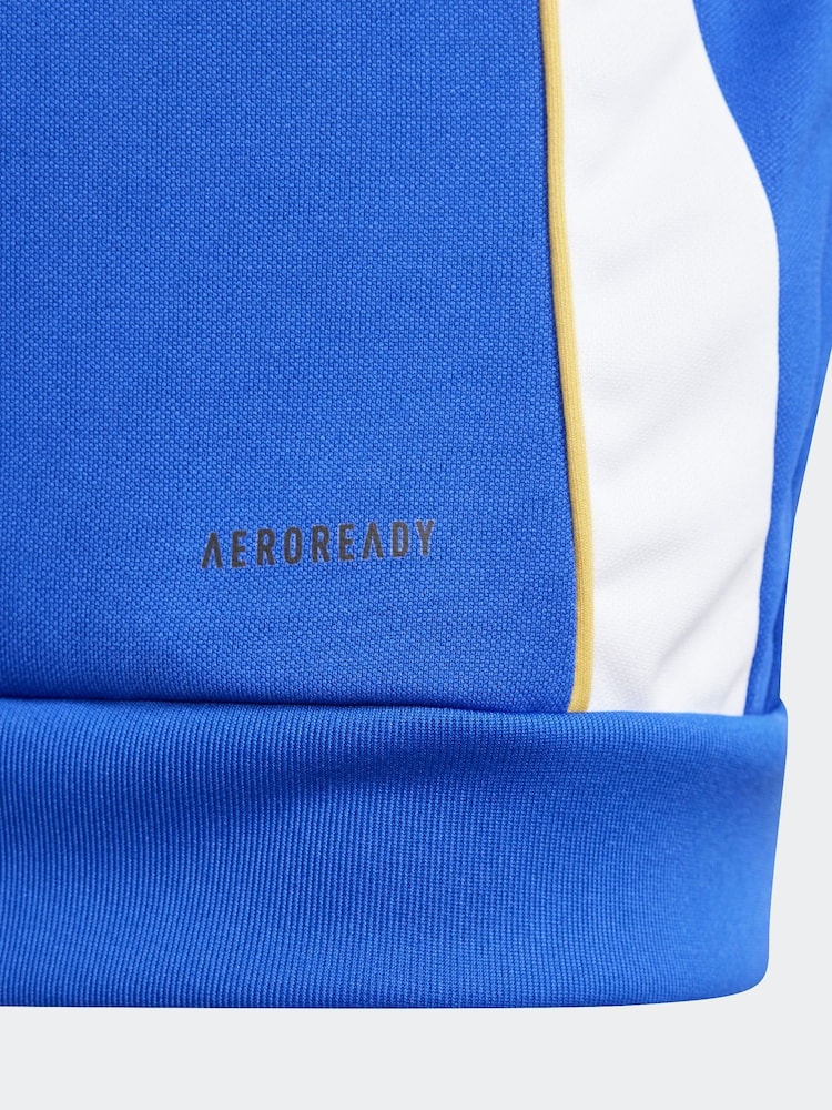 adidas Blue/White Pitch 2 Street Messi Track Jacket - Image 5 of 5