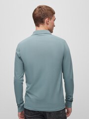 BOSS Light Green Passerby Polo Shirt - Image 2 of 4