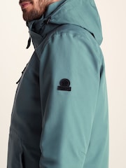 Verde - Chaqueta impermeable con capucha y diseño 3 en 1 Denton de Tog 24 - Imagen 5 de 7