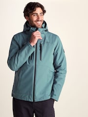 Verde - Chaqueta impermeable con capucha y diseño 3 en 1 Denton de Tog 24 - Imagen 6 de 7