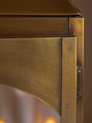 Gallery Home Gold Remi Metal Lantern Large - Image 2 of 4