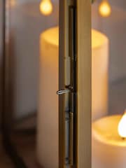 Gallery Home Gold Remi Metal Lantern Large - Image 3 of 4