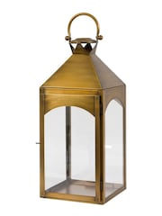 Gallery Home Gold Remi Metal Lantern Large - Image 4 of 4