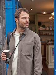 Tog 24 Brown Olson Chunky Corduroy Shacket - Image 1 of 8