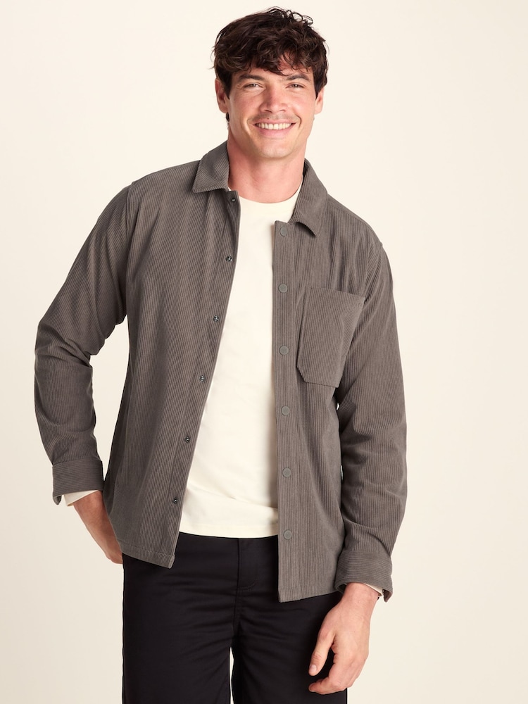 Tog 24 Brown Olson Chunky Corduroy Shacket - Image 2 of 8 Tog 24 Brown Olson Chunky Corduroy Shacket - Image 2 of 8