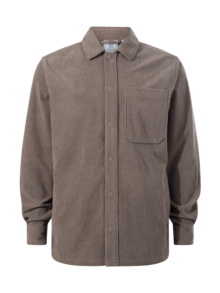 Tog 24 Brown Olson Chunky Corduroy Shacket - Image 8 of 8 Tog 24 Brown Olson Chunky Corduroy Shacket - Image 8 of 8