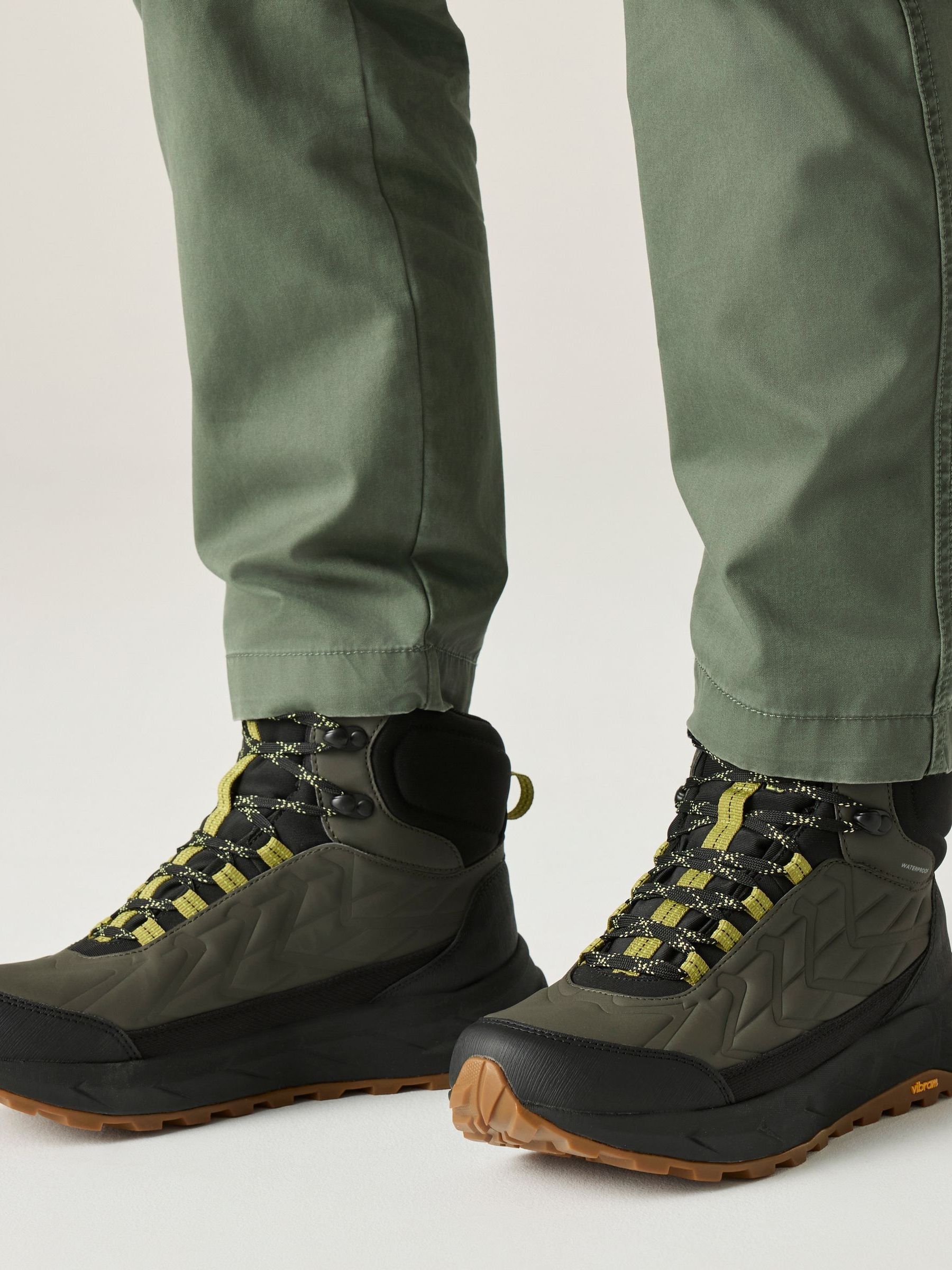 Regatta Men's Onyx Mid Walking Boots - Green UK Size 9.5 - Image 6