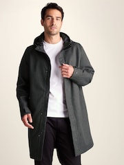 Tog 24 Grey Henry Waterproof Longline Coat - Image 1 of 7