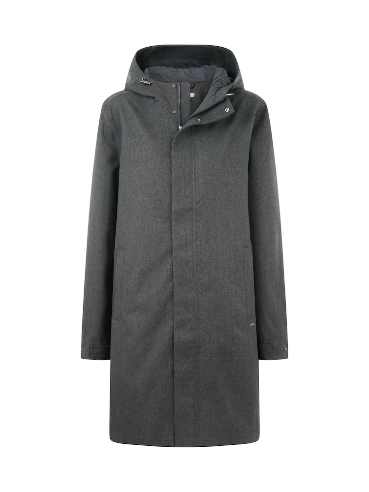 Tog 24 Grey Henry Waterproof Longline Coat - Image 7 of 7