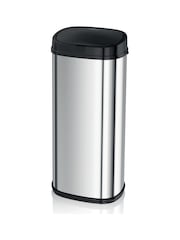 Morphy Richards Chrome 50L Square Sensor Bin - Image 1 of 4