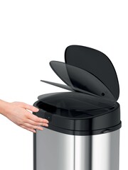 Morphy Richards Chrome 50L Square Sensor Bin - Image 2 of 4