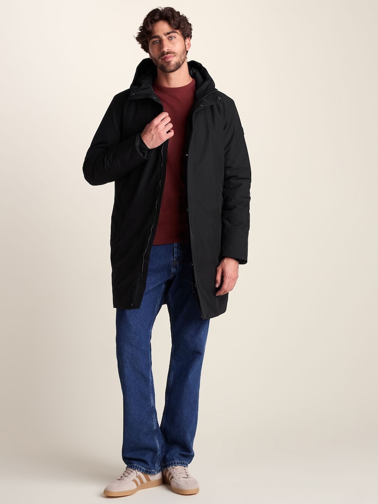 Tog 24 Black Harris Waterproof Insulated Parka Jacket - Image 2 of 7
