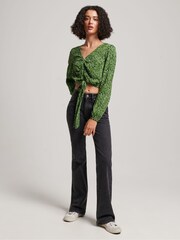 Superdry Vintage Top mit Bindeband vorne - Bild 2 von 5